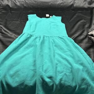 The Loft WOMENS teal short sleeve midi dress